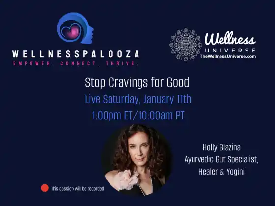 Wellnesspalooza 2025 Stop Cravings per sempre con Holly Blazina