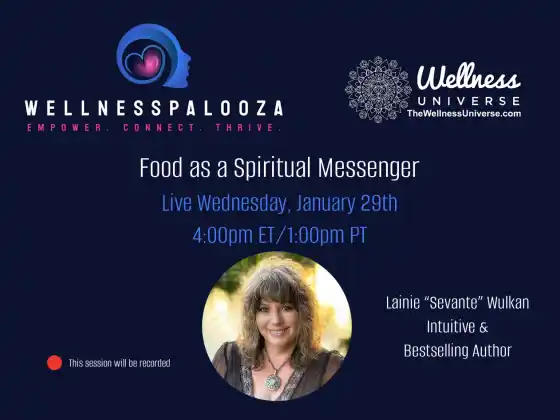 Wellnesspalooza 2025 Il cibo come messaggero spirituale con Lainie Wulkan